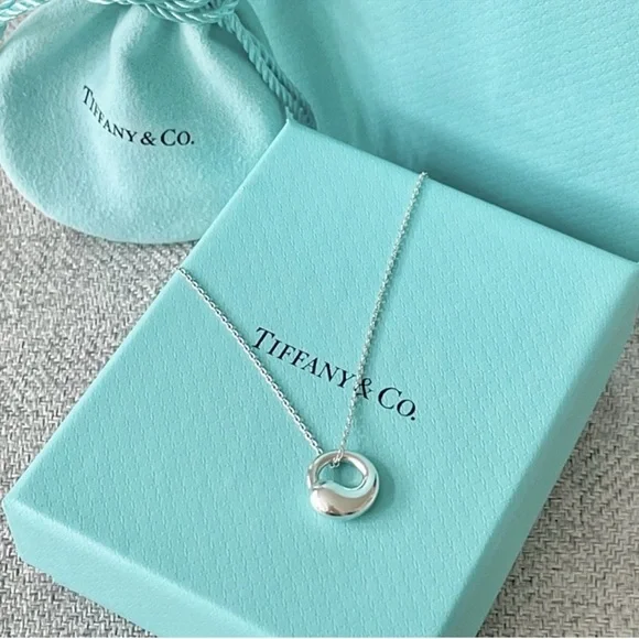 ❤️ Tiffany & Co.❤️ Eternal Circle Pendant ❤️ - Picture 3 of 16